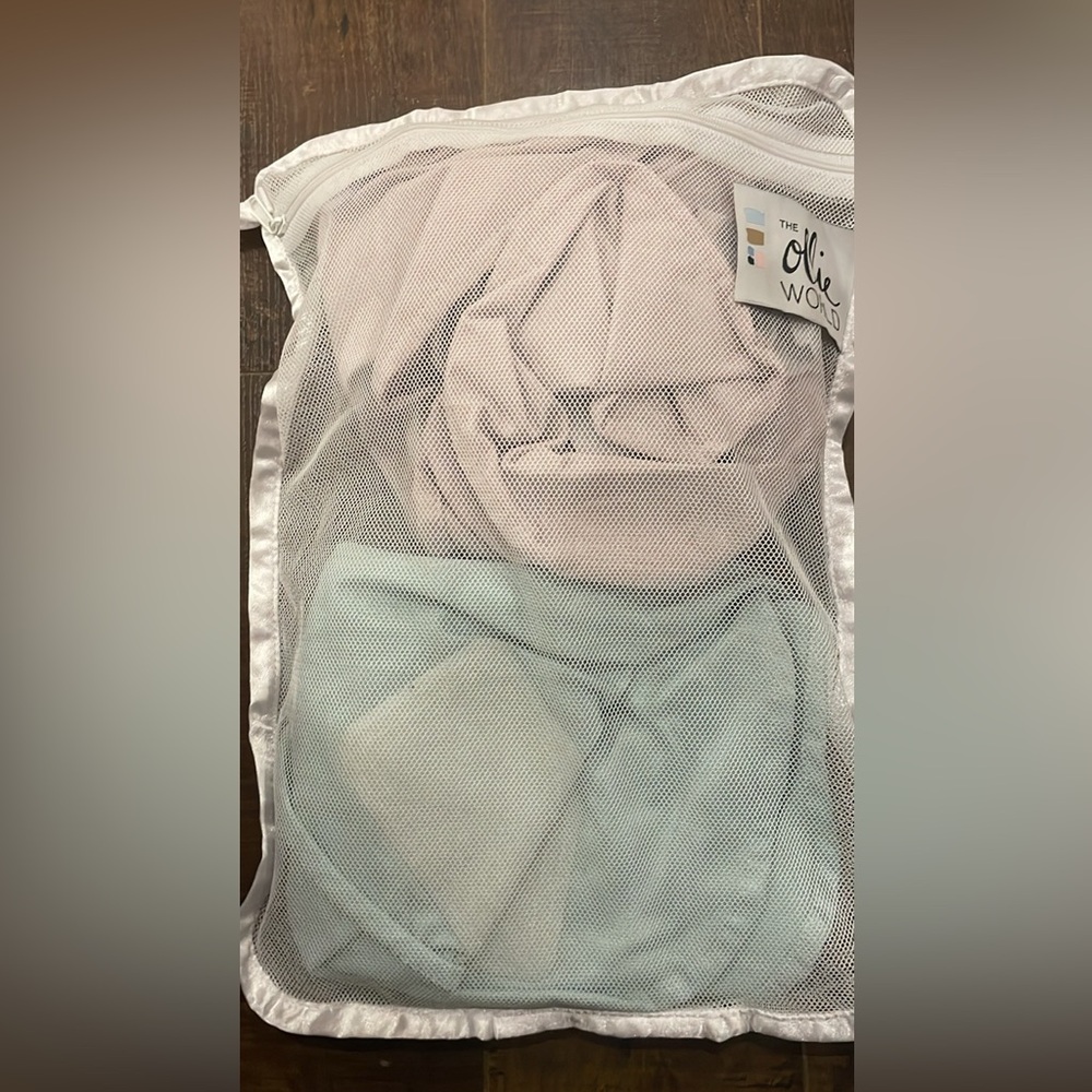 Ollie bundle - mint and pink with mesh bag